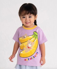 MIKI HOUSE HOT BISCUITS 【80-120cm】 フルーツモチーフ 半袖Tシャツ