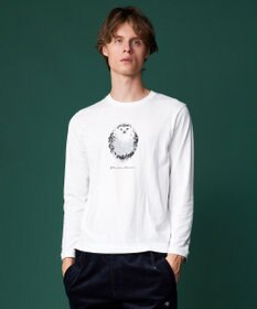 JOSEPH ABBOUD MOUNTAIN 【テーム・ヤルヴィコラボレーション商品・サスティナブル】ビオグレース天竺 ロングスリーブ Tシャツ