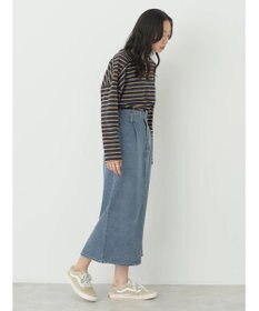 earth music&ecology デニムナロースカート