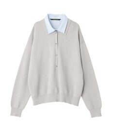 YECCA VECCA 2wayレイヤード風ポロニット