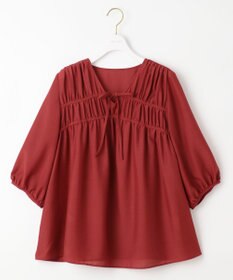 ANY SIS 【洗える】 ギャザーテント ブラウス