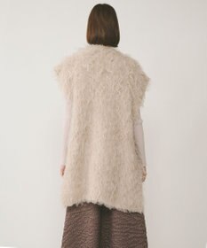 GRACE CONTINENTAL 起毛ニットベスト