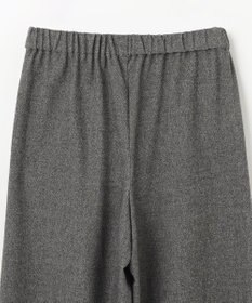 ANY 【洗濯機可能/ウエストゴム】ライトツイード ワイドパンツ