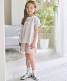 組曲 KIDS 【150-160㎝】 petit fleur エンブロイダリーチュニック