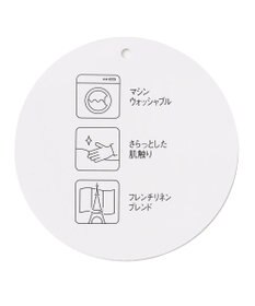 ANY 【洗える】ライトリネンクロスフレアスリーブ ブラウス