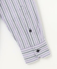 JOSEPH ABBOUD 【オーガニックコットン使用】 オーガニックコードストライプ シャツ