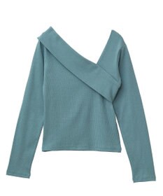 Green Parks ・ｓｗｉｎｇ　ｂｙ　クロスネックプルオーバー