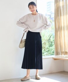 ANY 【14色展開/洗える】ウーリッシュ プリーツスカート