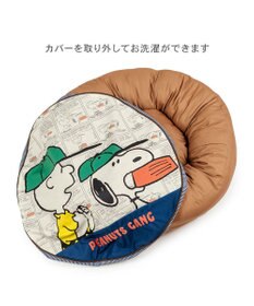 PET PARADISE スヌーピー クッション ワッペンＬ