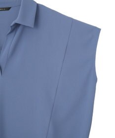 YECCA VECCA 【接触冷感】COOLスキッパーブラウス