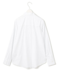 ICB 【洗える】コットンナイロンシャーティング ベーシックシャツ