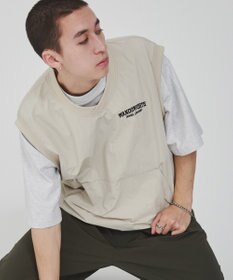 WEGO ナイロンVネックベスト