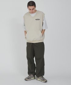 WEGO ナイロンVネックベスト