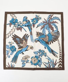 JOSEPH ABBOUD 【イタリア製・Holliday&Brown】バードグラフィックプリント スカーフ