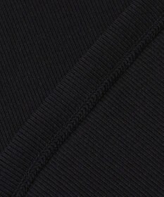 自由区 【洗える】ソフトリブ5分袖 Tシャツ