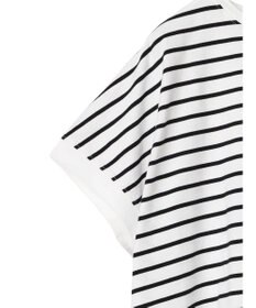 Green Parks インド綿 フレンチスリーブ前後差カットプルオーバー