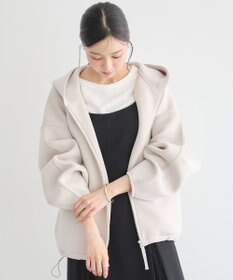 earth music&ecology フーディーダンボールジップブルゾン