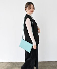 Hekhèr Le Style de Vie 新色追加【日本製】シュリンクレザー スクエアショルダーバッグ