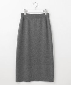 自由区 【洗える】リバーシブルニット セットアップ(カーディガン×タイトスカート)