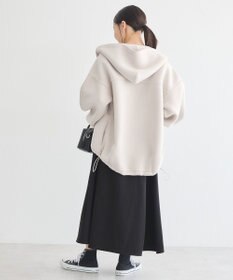 earth music&ecology フーディーダンボールジップブルゾン