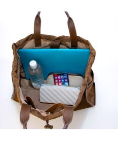 UNBILLION ペルケ perche / ナイロン×牛革2wayパラコードトート