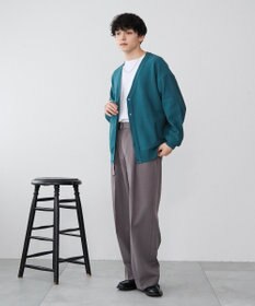 WEGO 【ユニセックス着用ITEM/紫外線対策/冷房対策】オーバーフィットドライタッチカーディガン