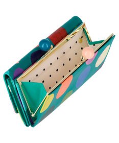 tsumori chisato CARRY カラフルズームドット がま口 長財布