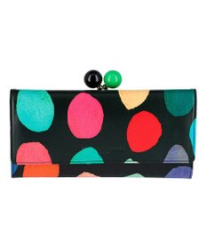 tsumori chisato CARRY カラフルズームドット がま口 長財布