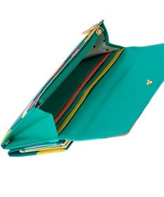 tsumori chisato CARRY カラフルズームドット がま口 長財布