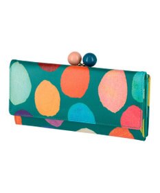 tsumori chisato CARRY カラフルズームドット がま口 長財布
