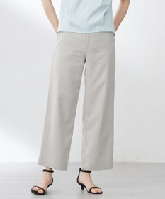 J.PRESS LADIES 【洗える】Crispyツイル ストレート パンツ
