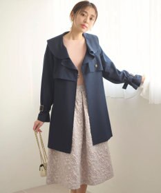 Feroux 【セットアイテム】ニット×ジャガードスカート セット