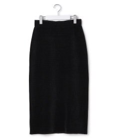 23区 S 【SLOW/一部店舗限定】ベロア風ニット スカート