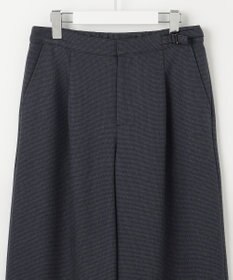 J.PRESS LADIES 【洗える】TUMUGITOピンヘッド ワイド パンツ