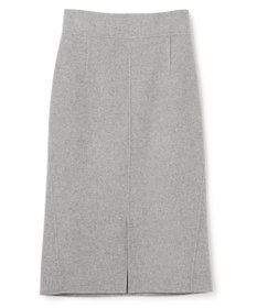 BEIGE， CHAMPIONNET  / ウールメルトン  Iラインスカート