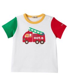 MIKI HOUSE HOT BISCUITS 【80-120cm】プリント 半袖Tシャツ