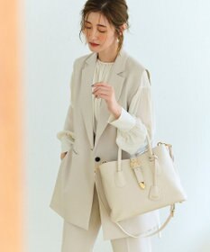 TOPKAPI 【Breath TOPKAPI】RIPPLE リプル バックル ショルダー付き B5 トートバッグ