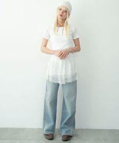 WEGO グラフィックリブT