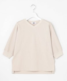 J.PRESS LADIES L TCポンチ ニットコンビ ドルマン カットソー