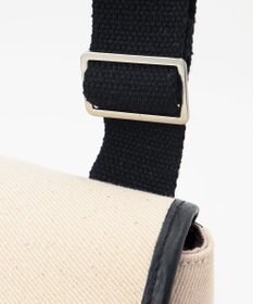 J.PRESS MEN レザーコンビショルダーバッグ