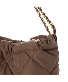 UNBILLION カシュカシュ cachecache / ナイロンキルティングチェーン手提げトート