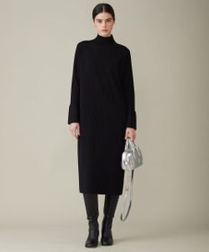 ICB L 【洗える】 ヴィスコースリブハイゲージ ニットワンピース