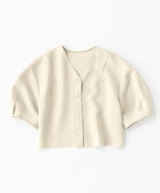 uncrave ウォッシャブルダブルクロス ブラウス