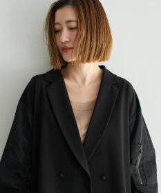 YECCA VECCA 異素材MIXテーラードジャケット