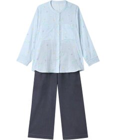 ワコール／睡眠科学 パジャマ 長袖 長ズボン 綿100%(本体) 寝返りしやすい 【睡眠科学×サンリオキャラクターズ】 レディース YDX651 睡眠科学／ワコール