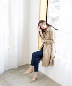 Tiaclasse 【洗える】ステンカラーコート