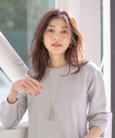 ANY ダブルリングネックレス