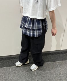 WEGO チェックラップスカート