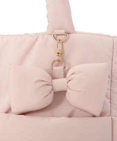 Maison de FLEUR 撥水加工パファーキャリーオントートバッグ