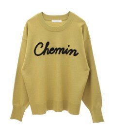 Green Parks 洗える　さがら刺しゅうロゴニットプル